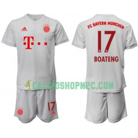 Bayern Monaco Jerome Boateng 17 Bambino Maglia Trasferta 2020/2021 Manica Corta (+ Pantaloncini)